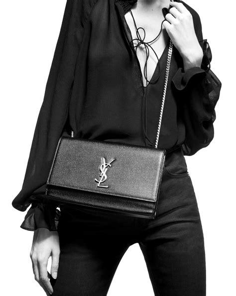 ysl kate medium grain de poudre|saint laurent kate medium YSL.